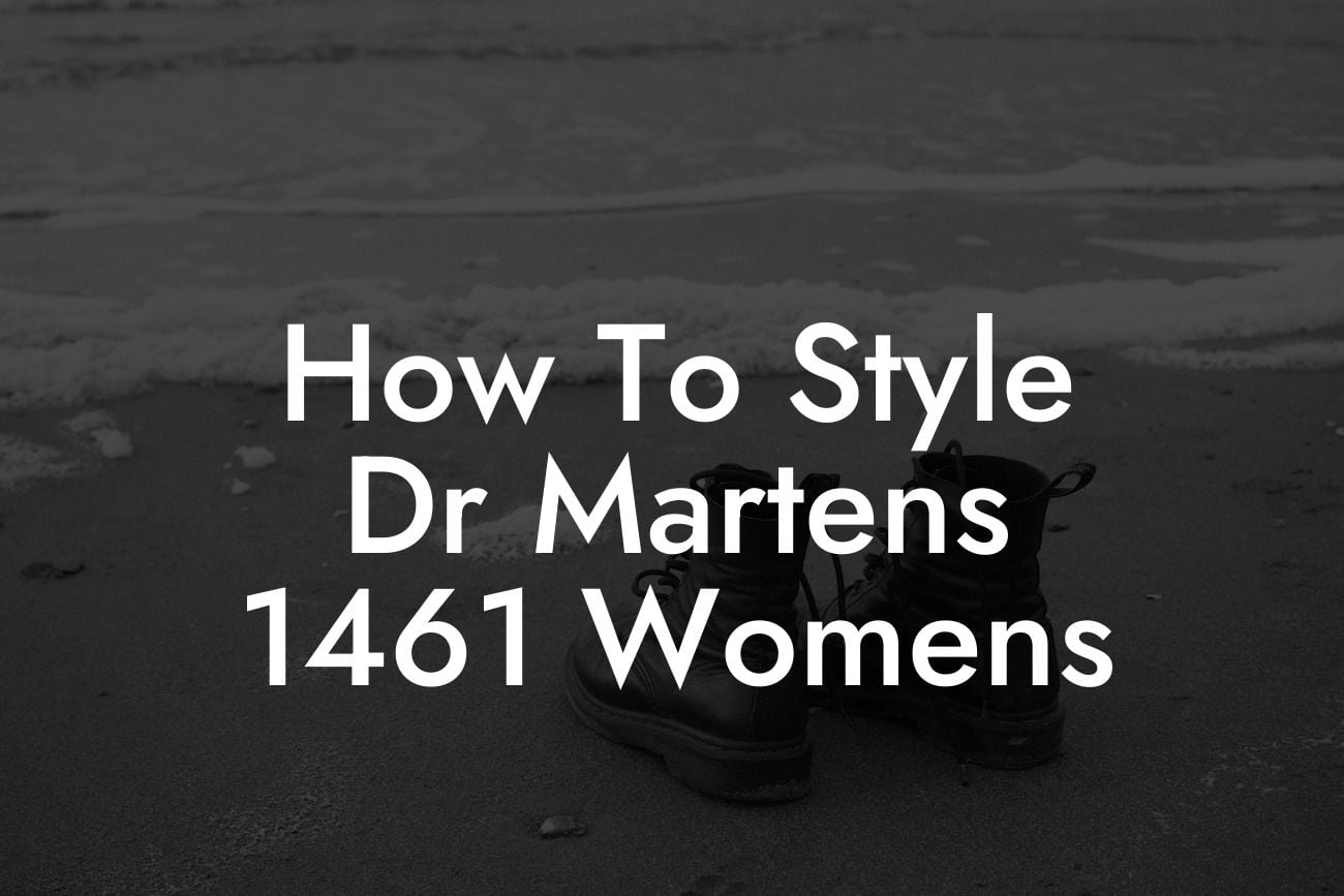 How To Style Dr Martens 1461 Womens