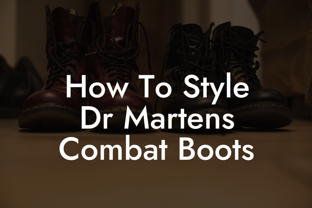 How To Style Dr Martens Combat Boots