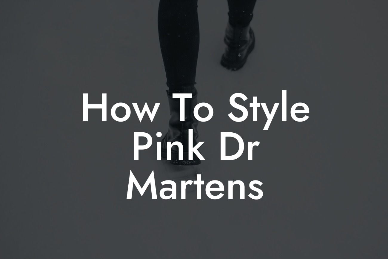How To Style Pink Dr Martens