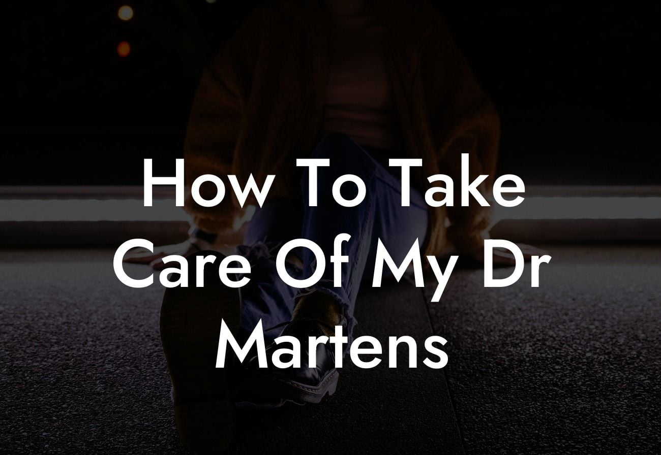 Doc martens care guide on sale