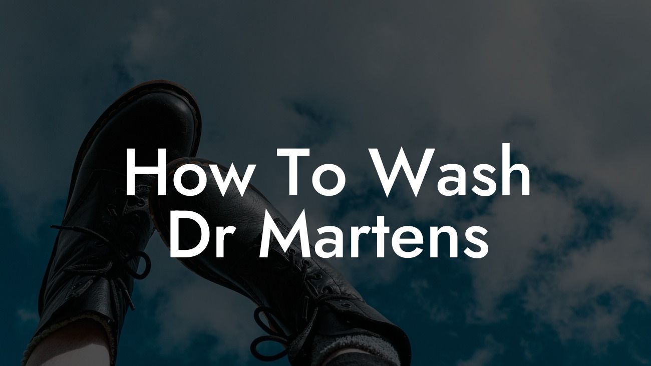 How To Wash Dr Martens