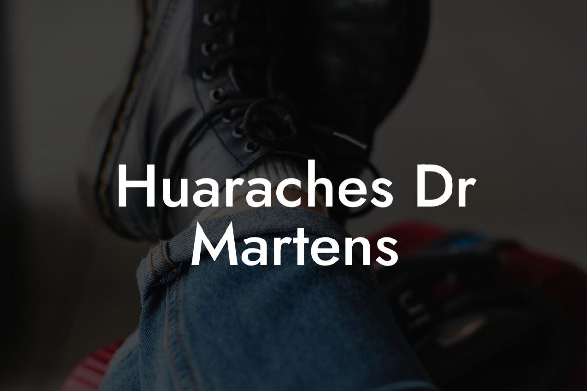 Huaraches Dr Martens