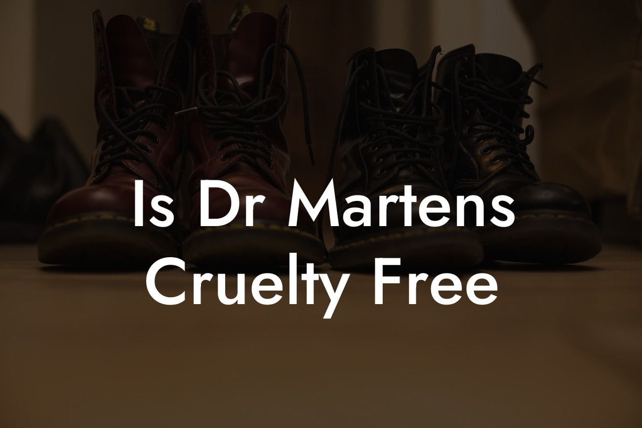 Is Dr Martens Cruelty Free