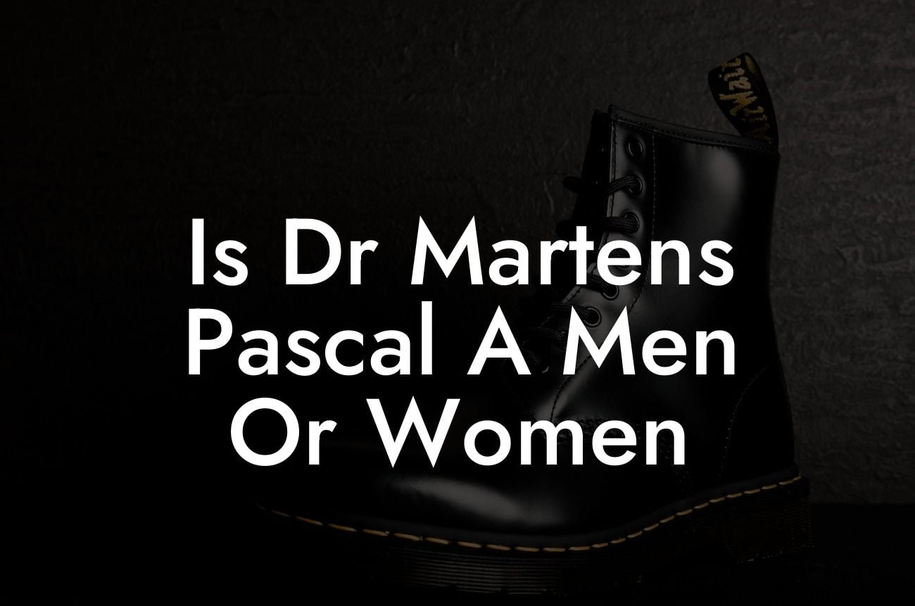 Is Dr Martens Pascal A Men Or Women