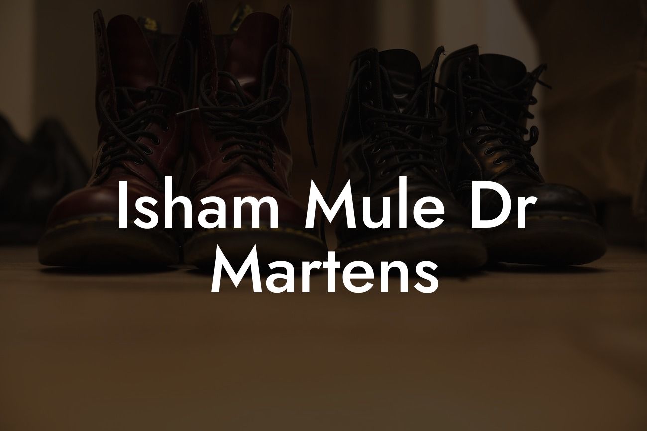 Isham Mule Dr Martens