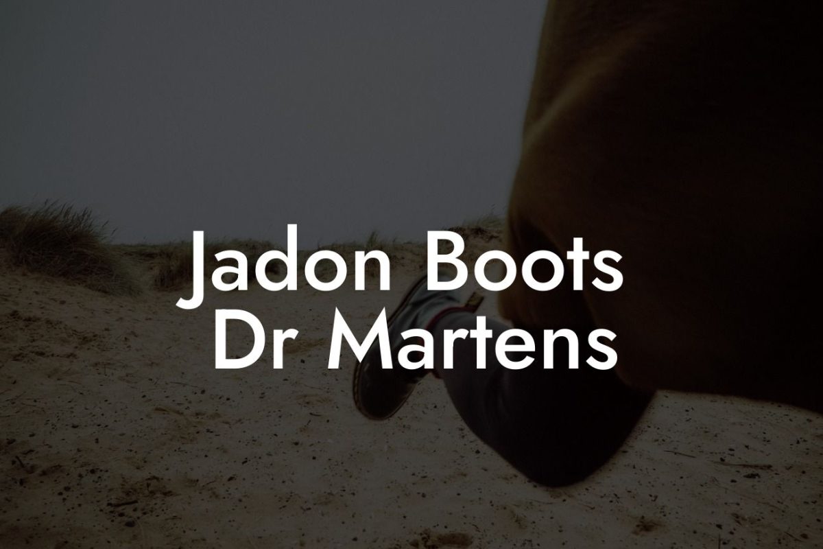 Jadon Boots Dr Martens