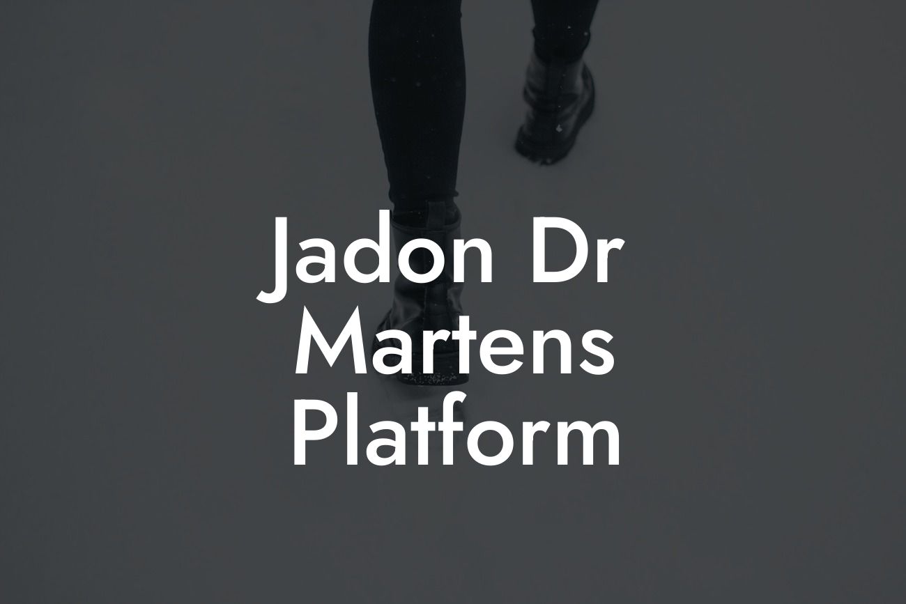 Jadon Dr Martens Platform