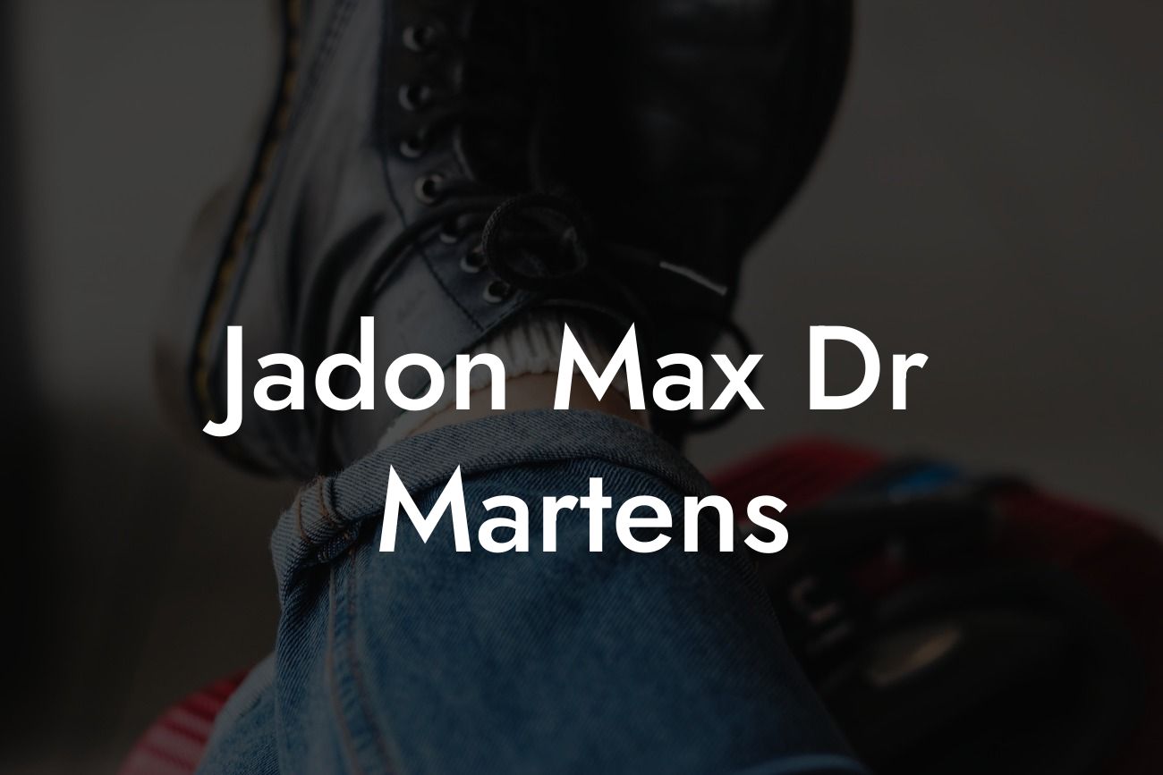 Jadon Max Dr Martens