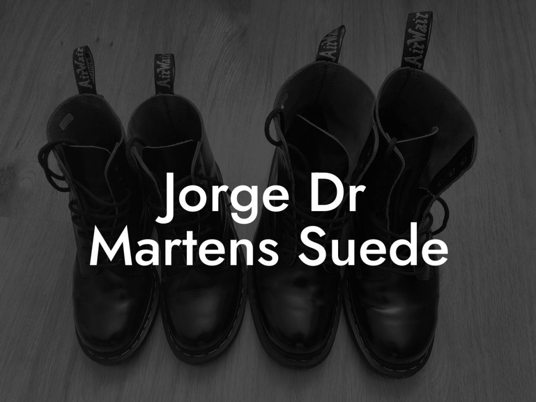 Jorge Dr Martens Suede