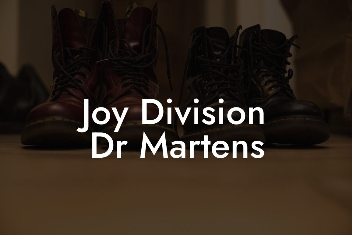 Joy Division Dr Martens