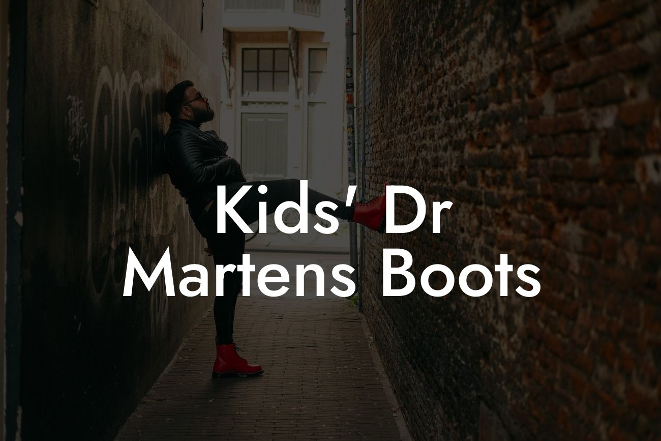 Kids Dr Martens Boots