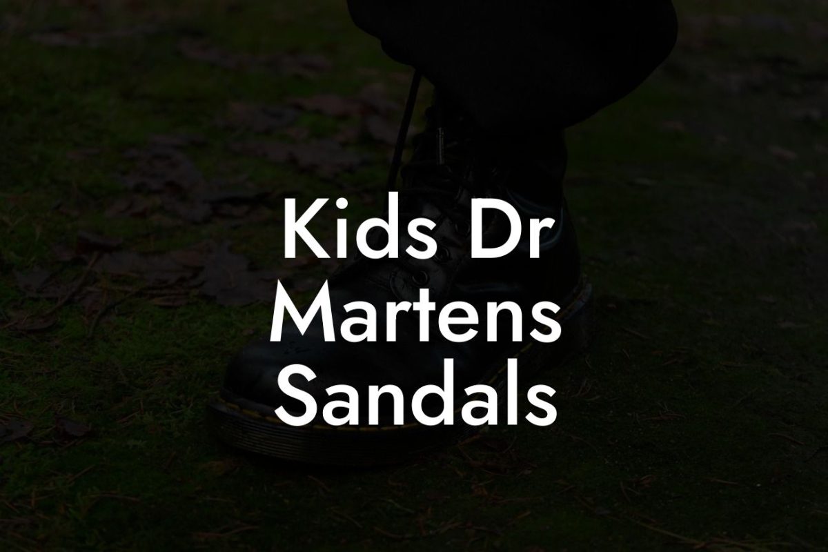 Kids Dr Martens Sandals