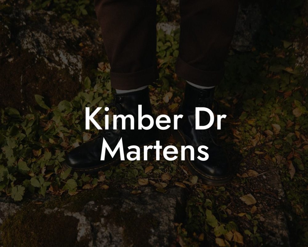 Kimber Dr Martens