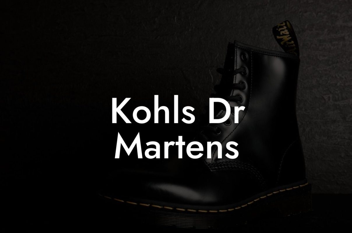 Kohls Dr Martens