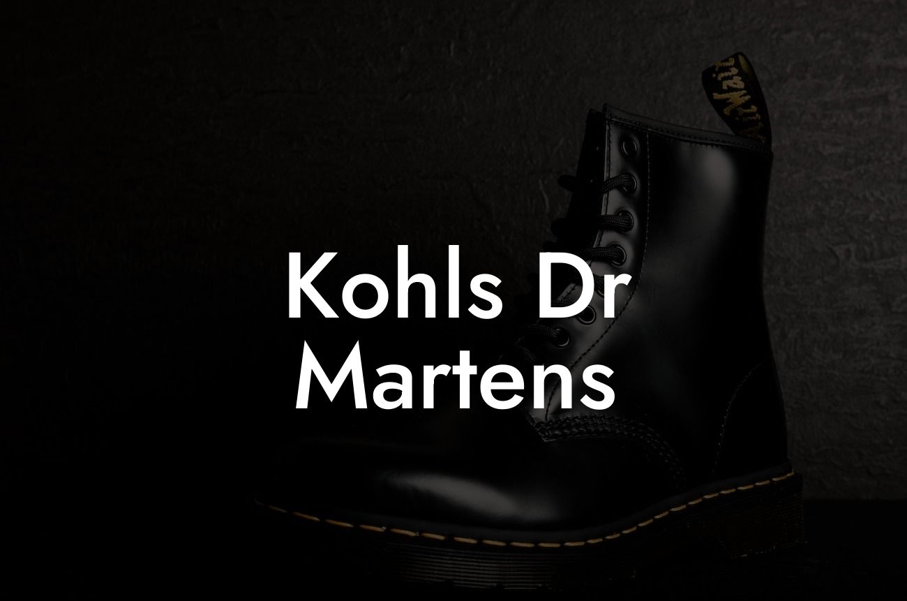 Kohls Dr Martens