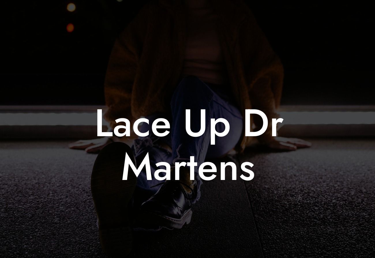 Lace Up Dr Martens