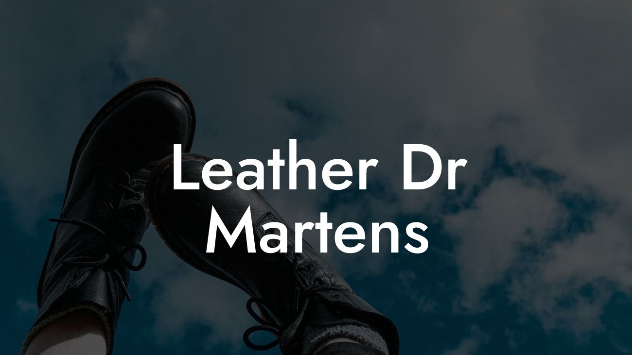 Leather Dr Martens