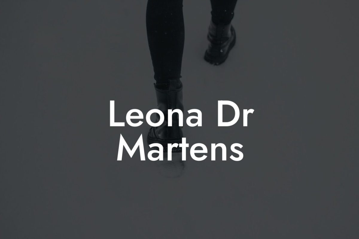 Leona Dr Martens