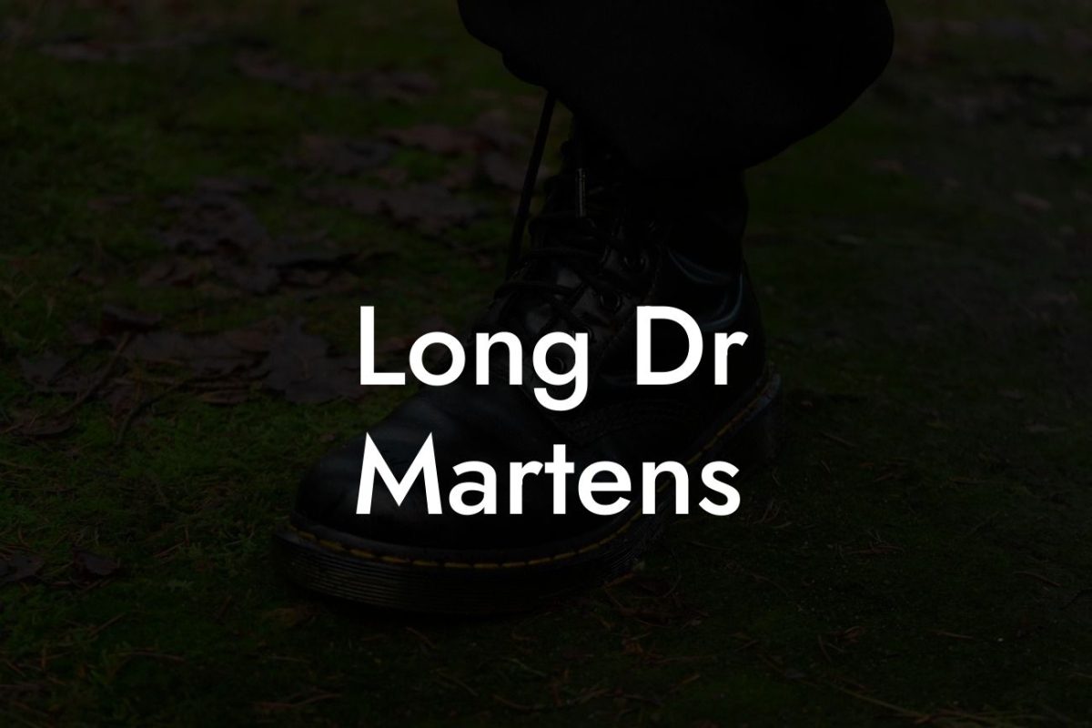 Long Dr Martens