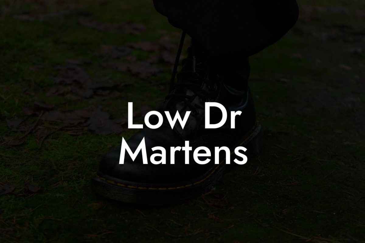 Low Dr Martens