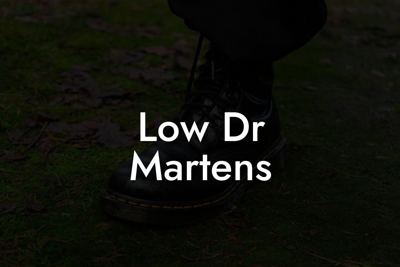 Low Dr Martens