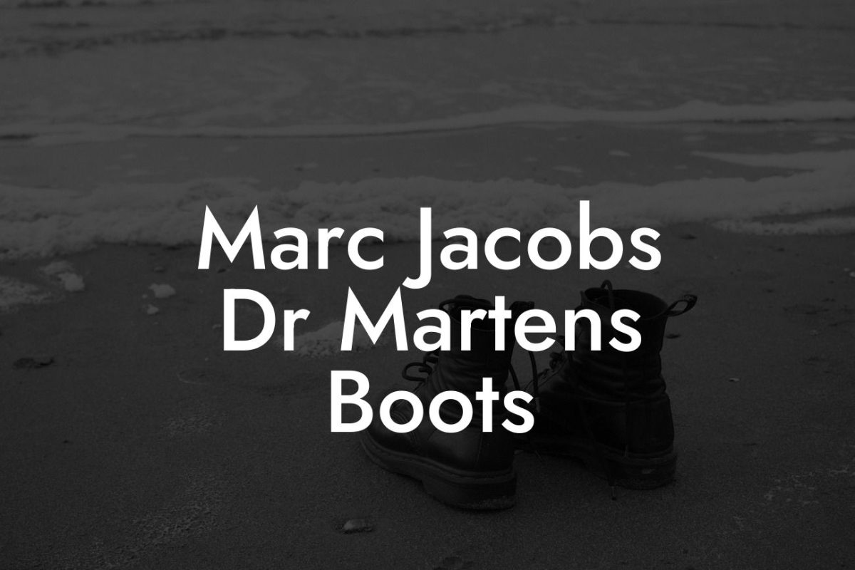 Marc Jacobs Dr Martens Boots