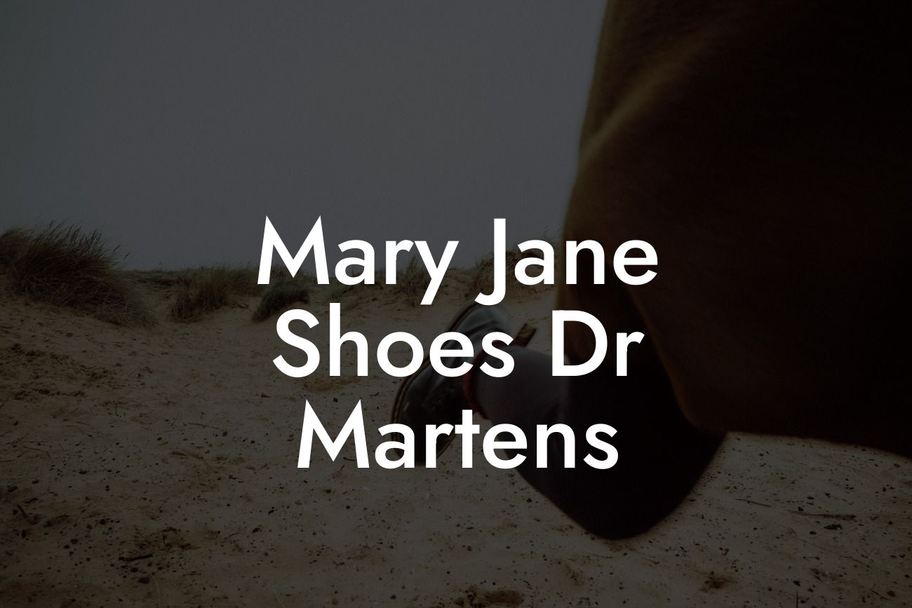 Mary Jane Shoes Dr Martens