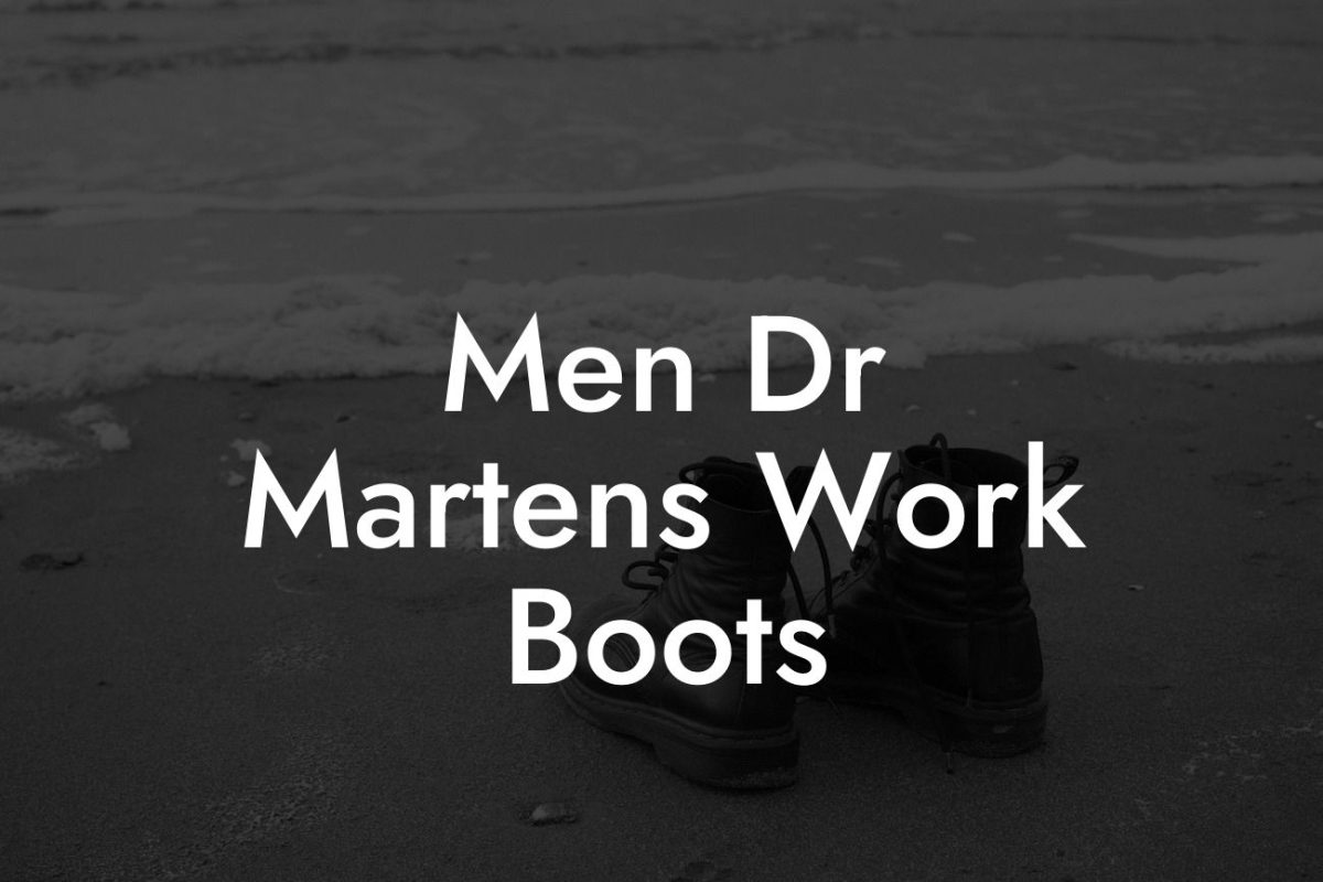 Men Dr Martens Work Boots