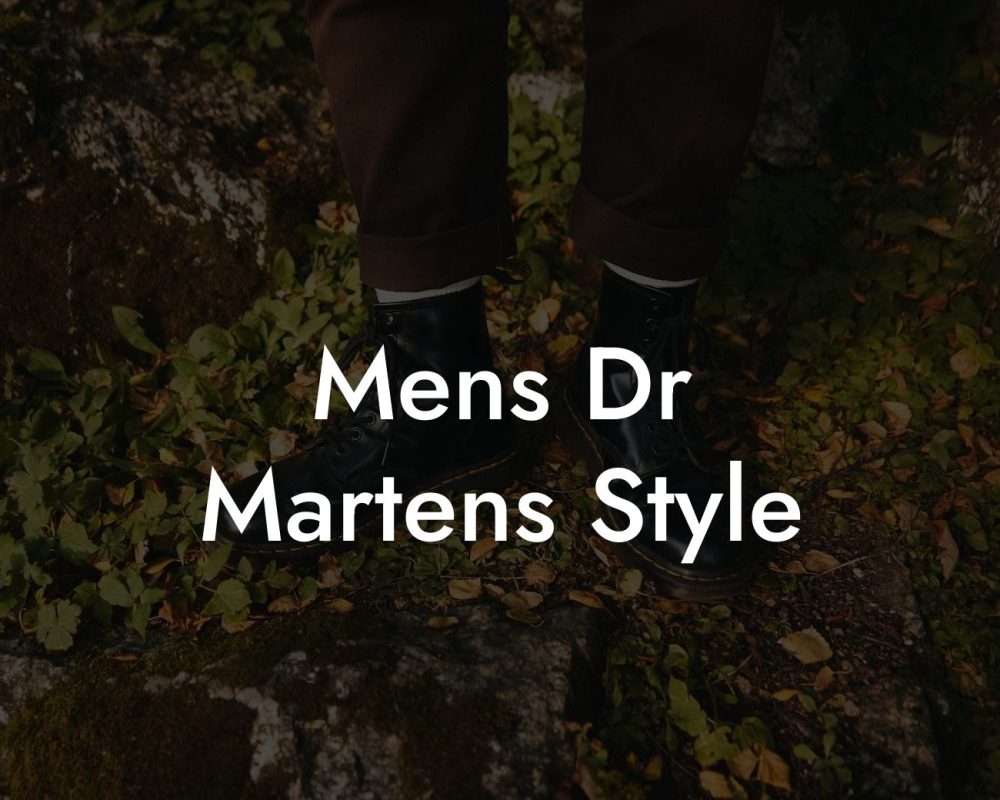 Mens Dr Martens Style