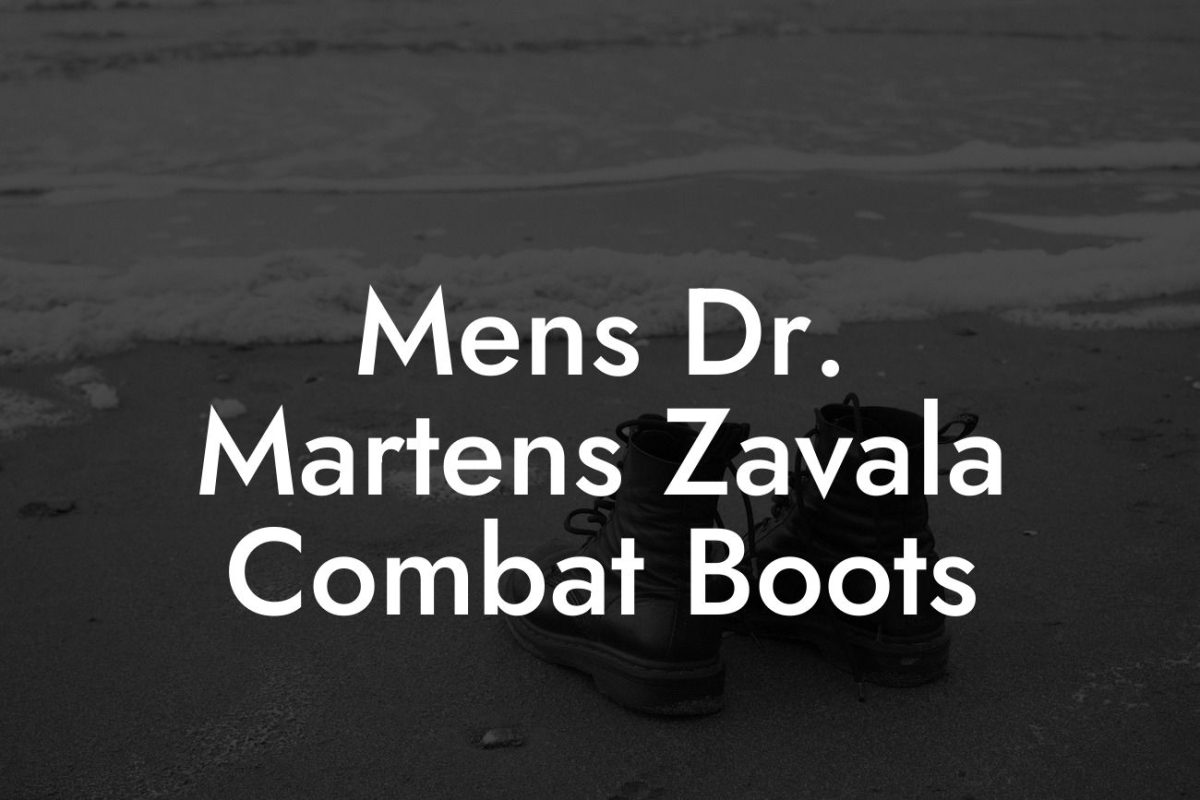 Mens Dr. Martens Zavala Combat Boots