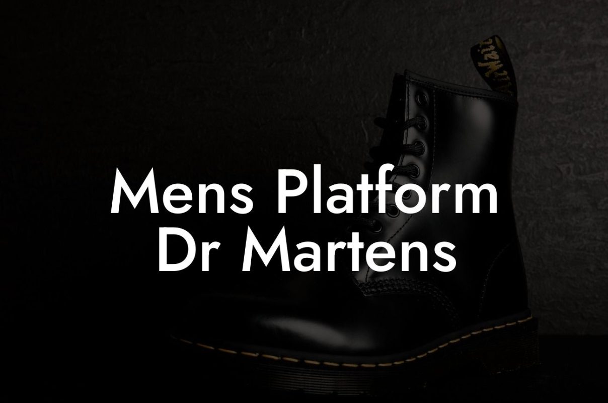 Mens Platform Dr Martens