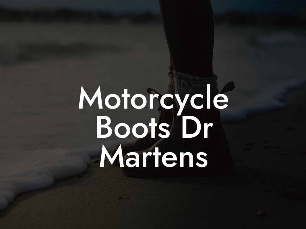 Motorcycle Boots Dr Martens