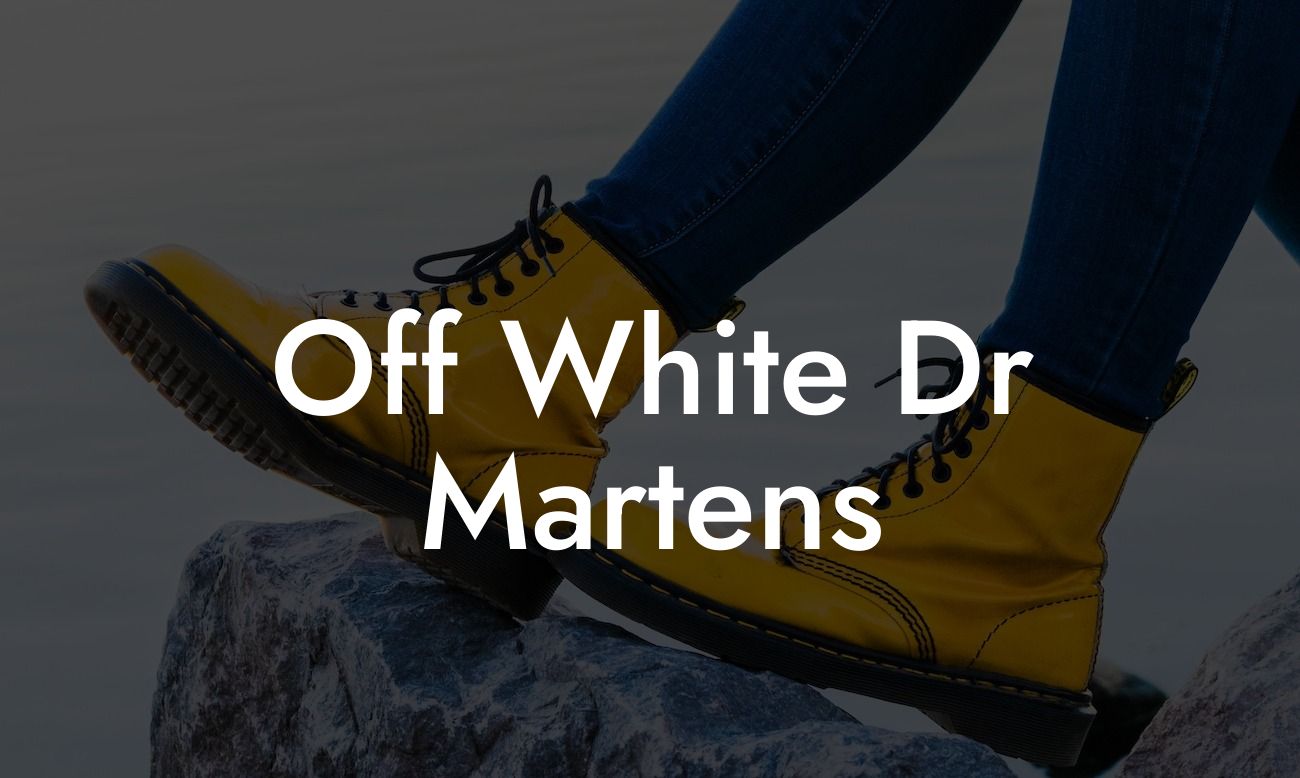 Off White Dr Martens