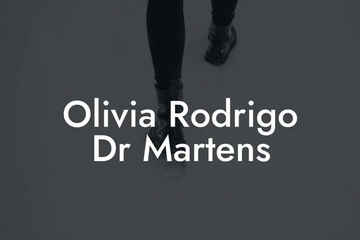 Olivia Rodrigo Dr Martens