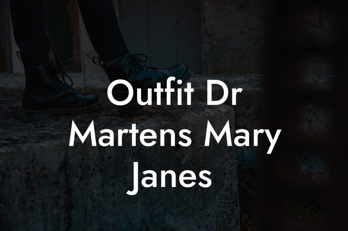 Outfit Dr Martens Mary Janes