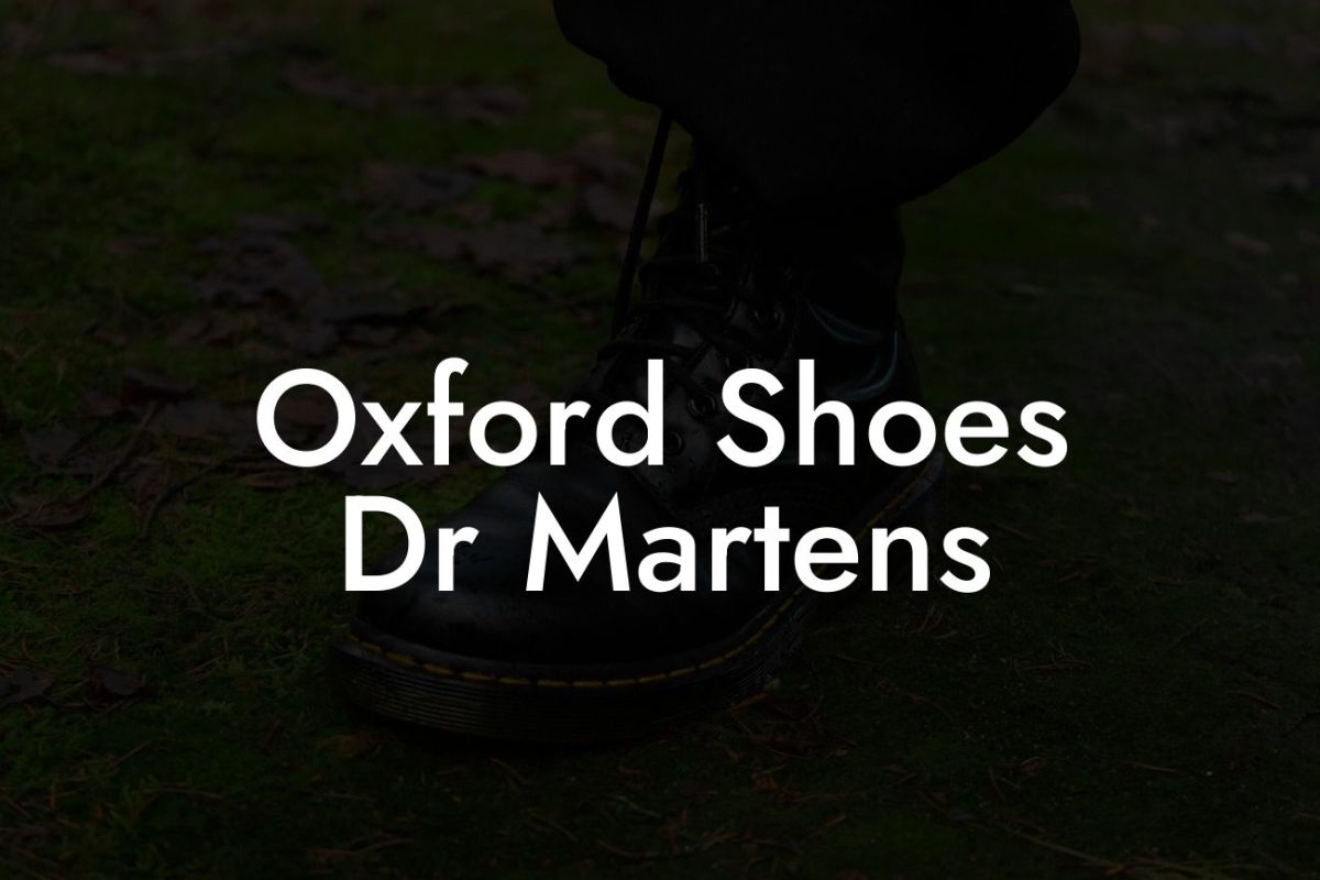 Oxford Shoes Dr Martens