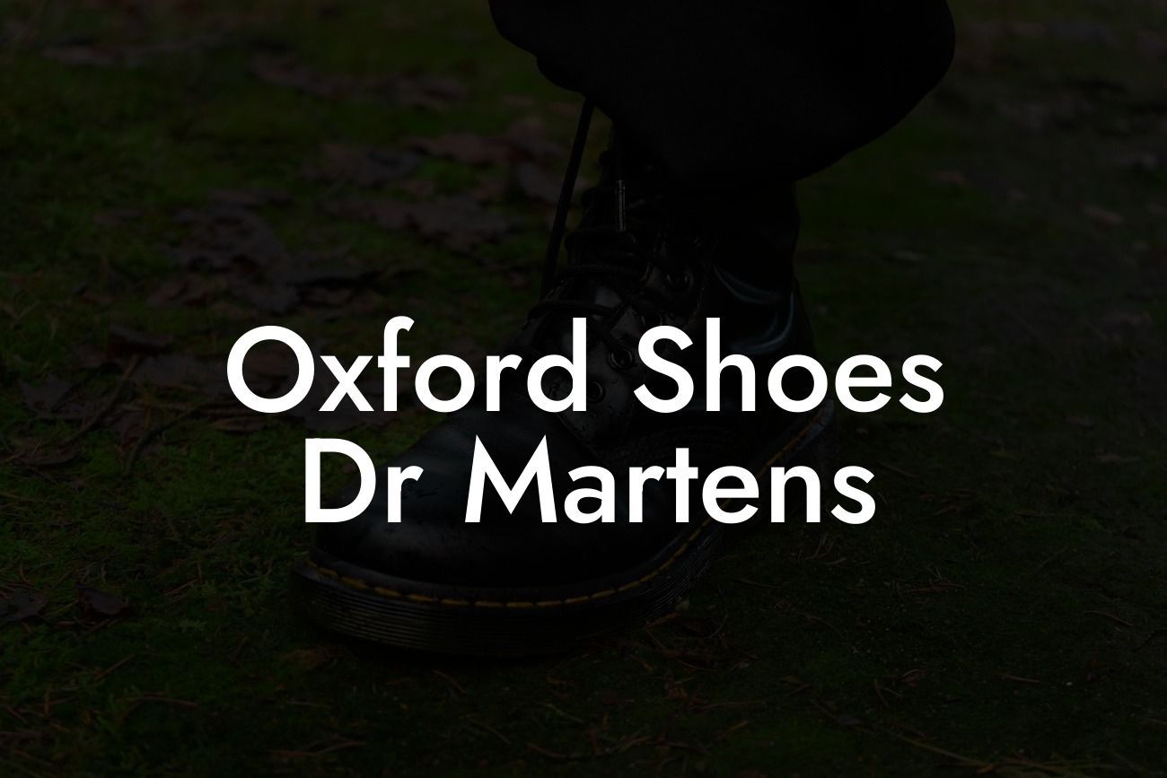 Oxford Shoes Dr Martens