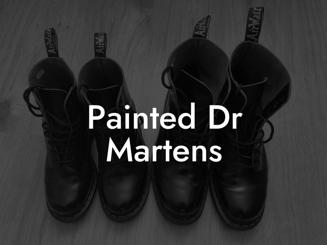 Painted Dr Martens