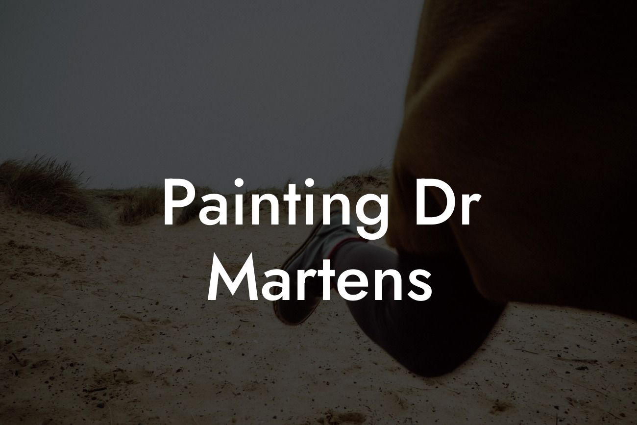 Painting Dr Martens