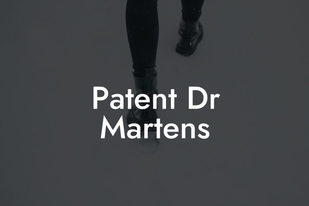 Patent Dr Martens