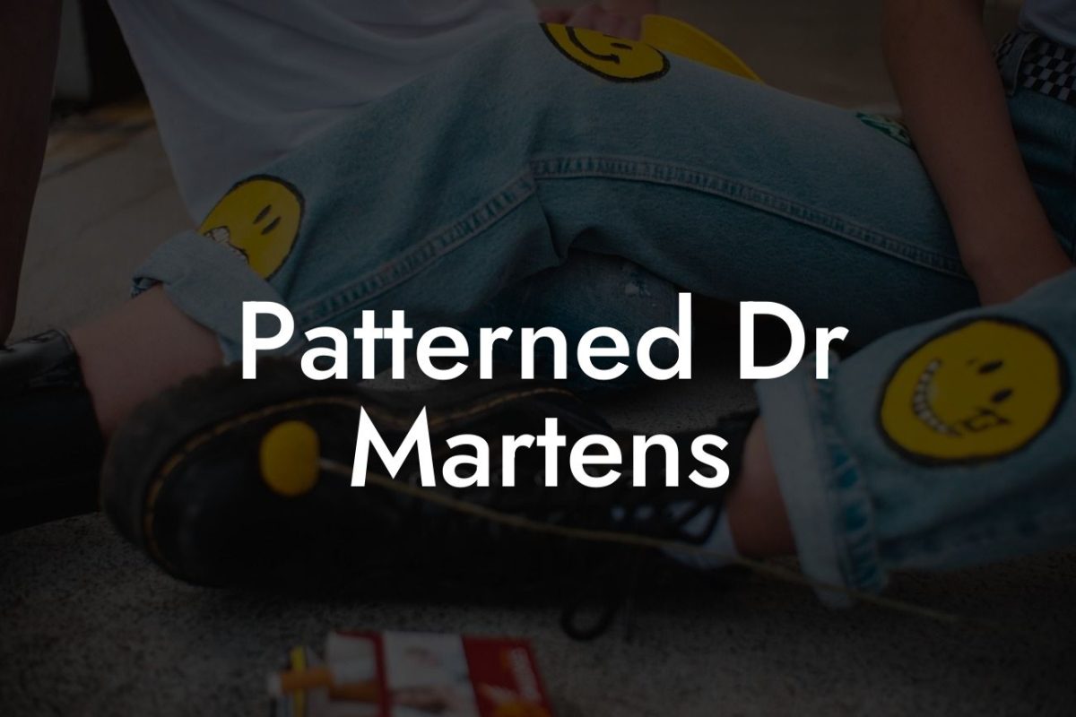 Patterned Dr Martens