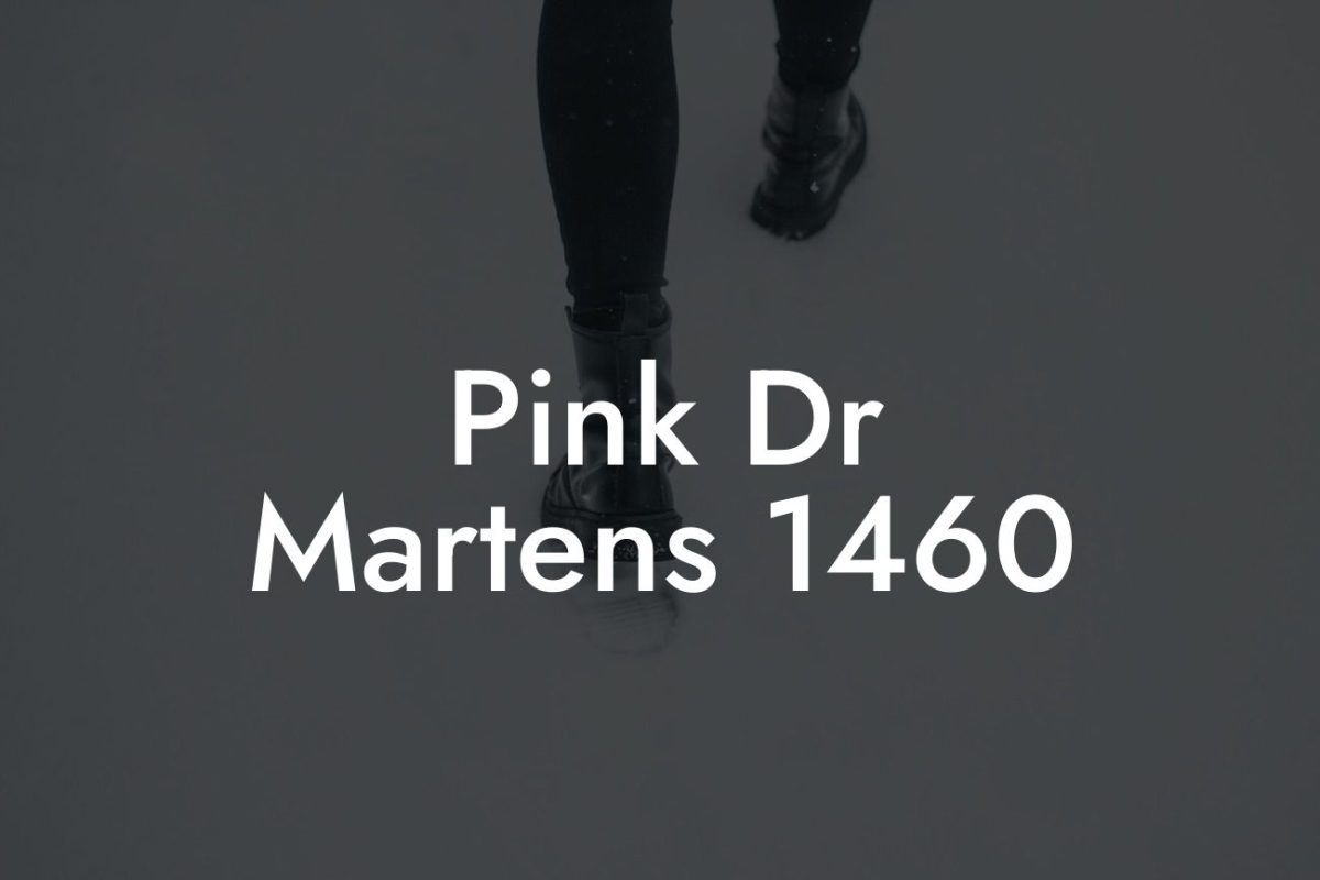 Pink Dr Martens 1460