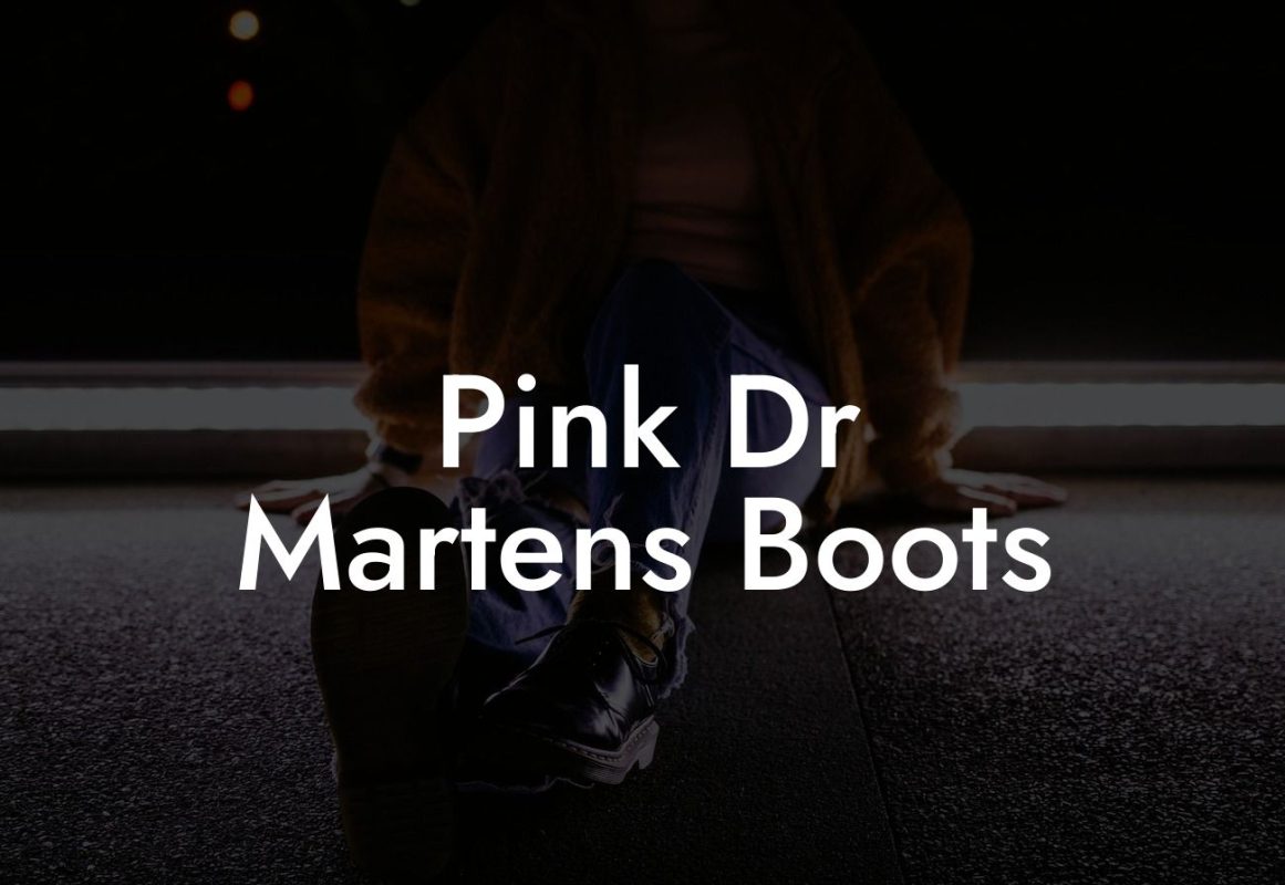 Pink Dr Martens Boots