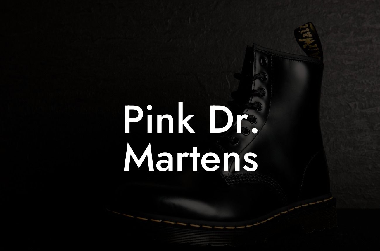 Pink Dr. Martens