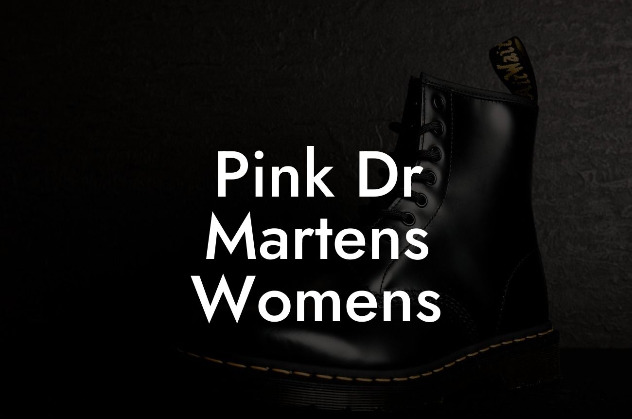 Pink Dr Martens Womens