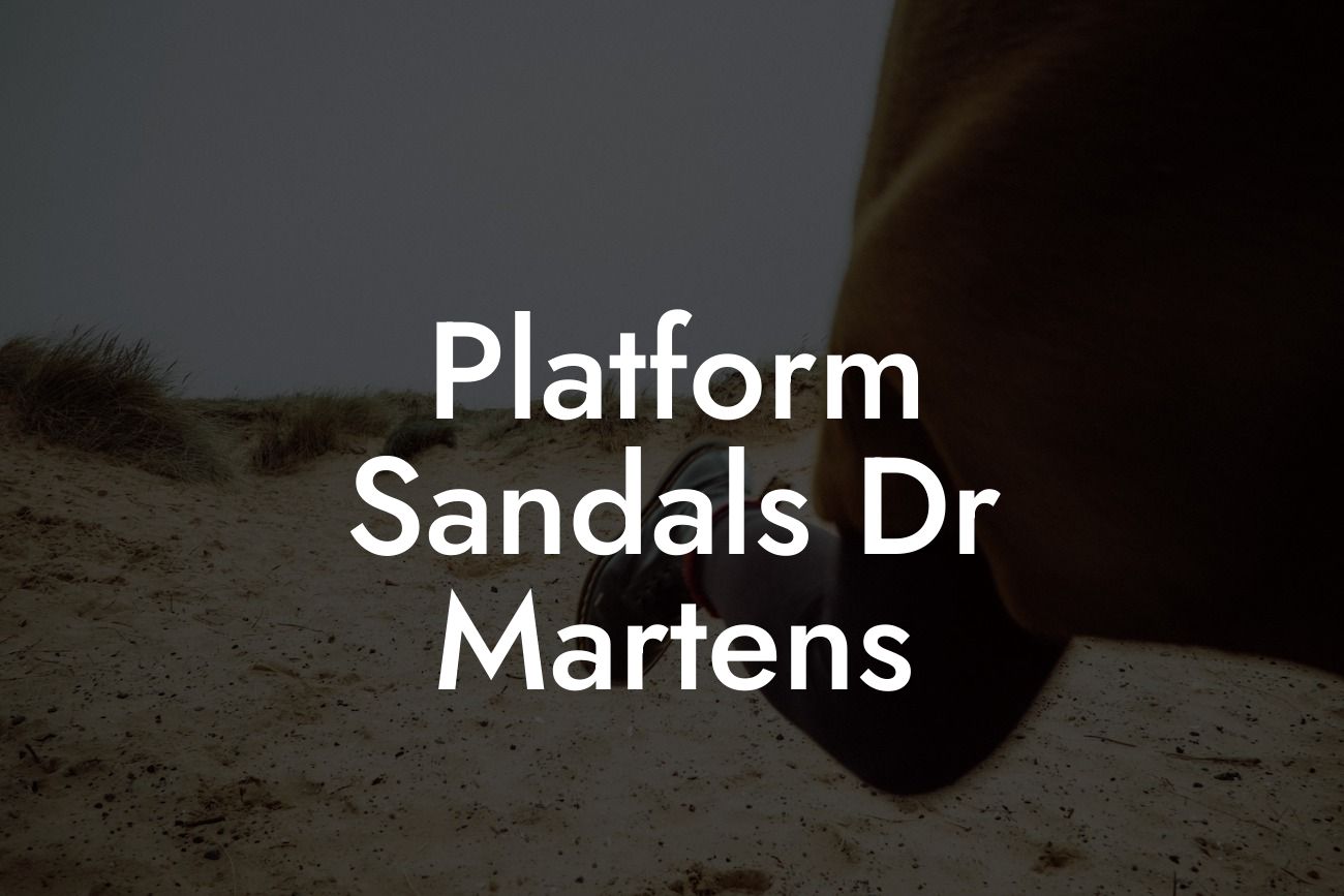 Platform Sandals Dr Martens