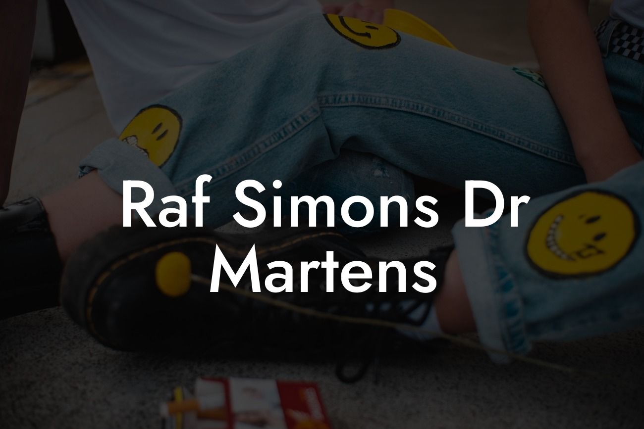 Raf Simons Dr Martens