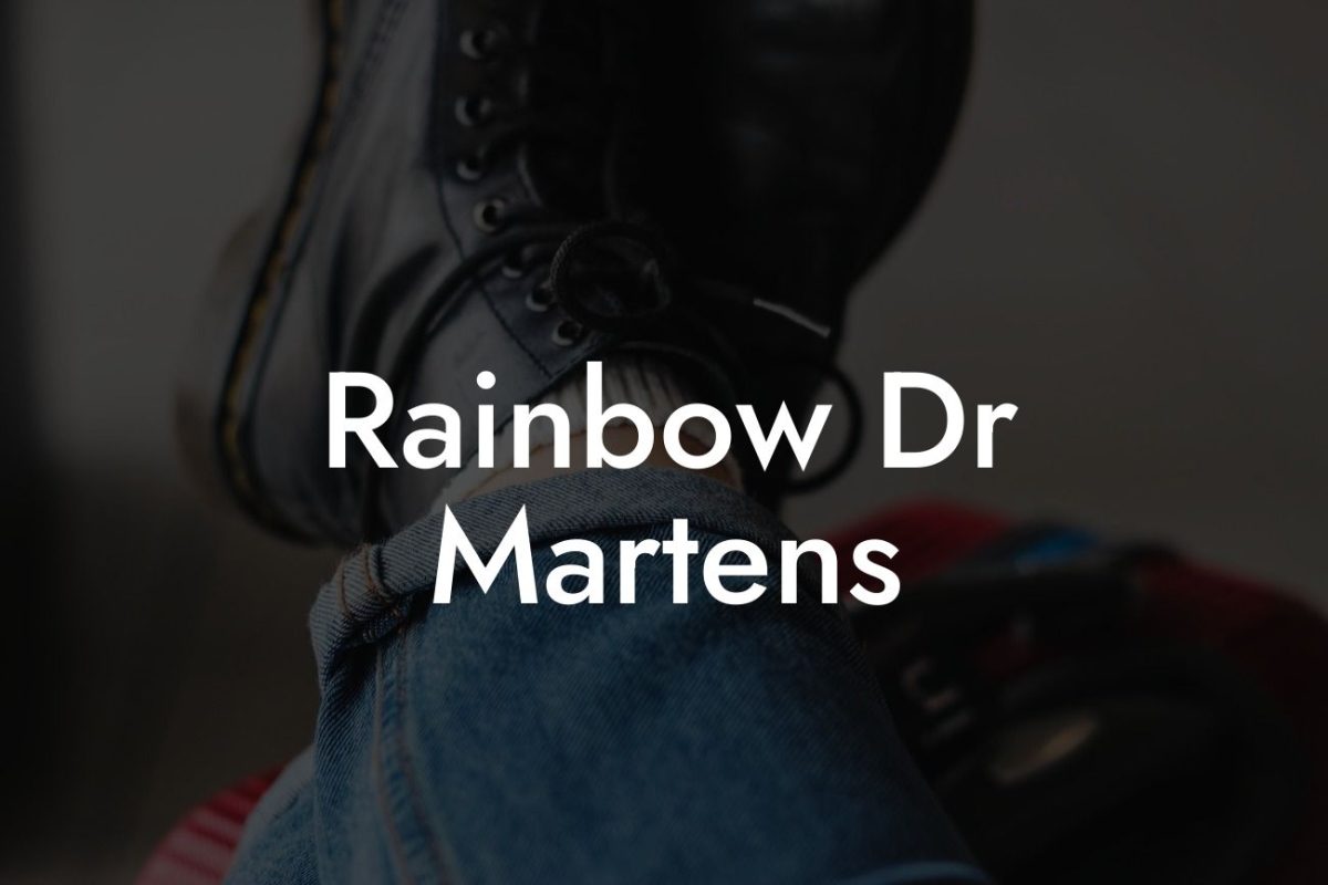 Rainbow Dr Martens