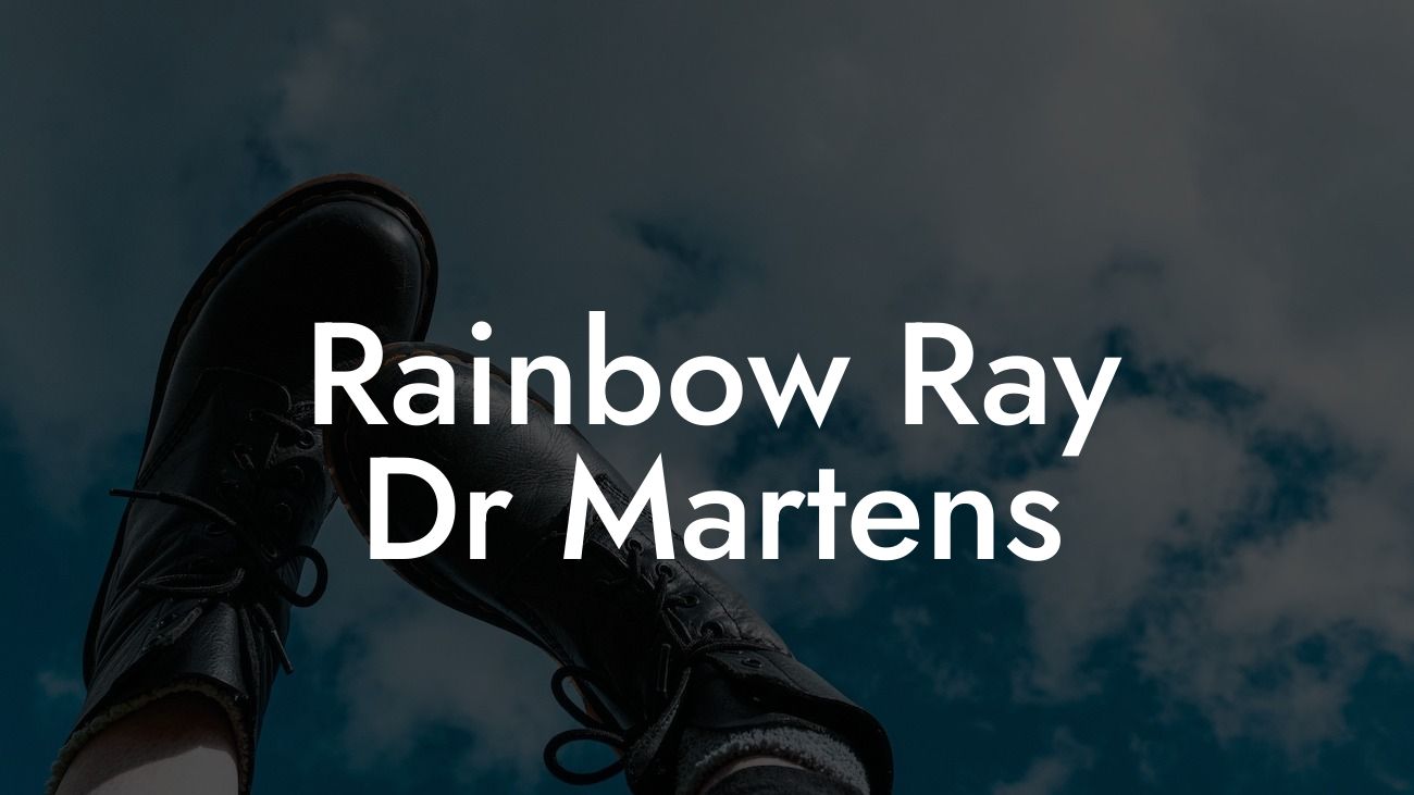 Rainbow Ray Dr Martens