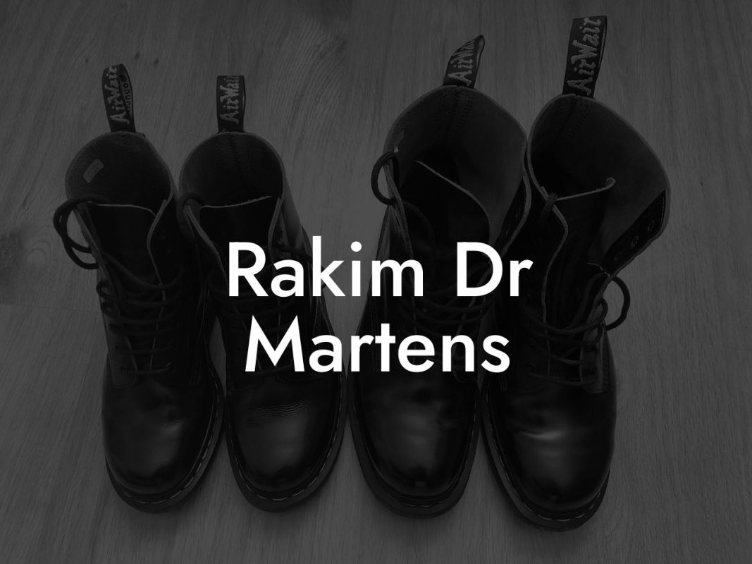 Rakim Dr Martens